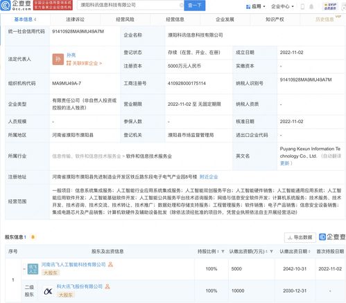 科大讯飞设立新公司，布局集成电路与AI集成服务